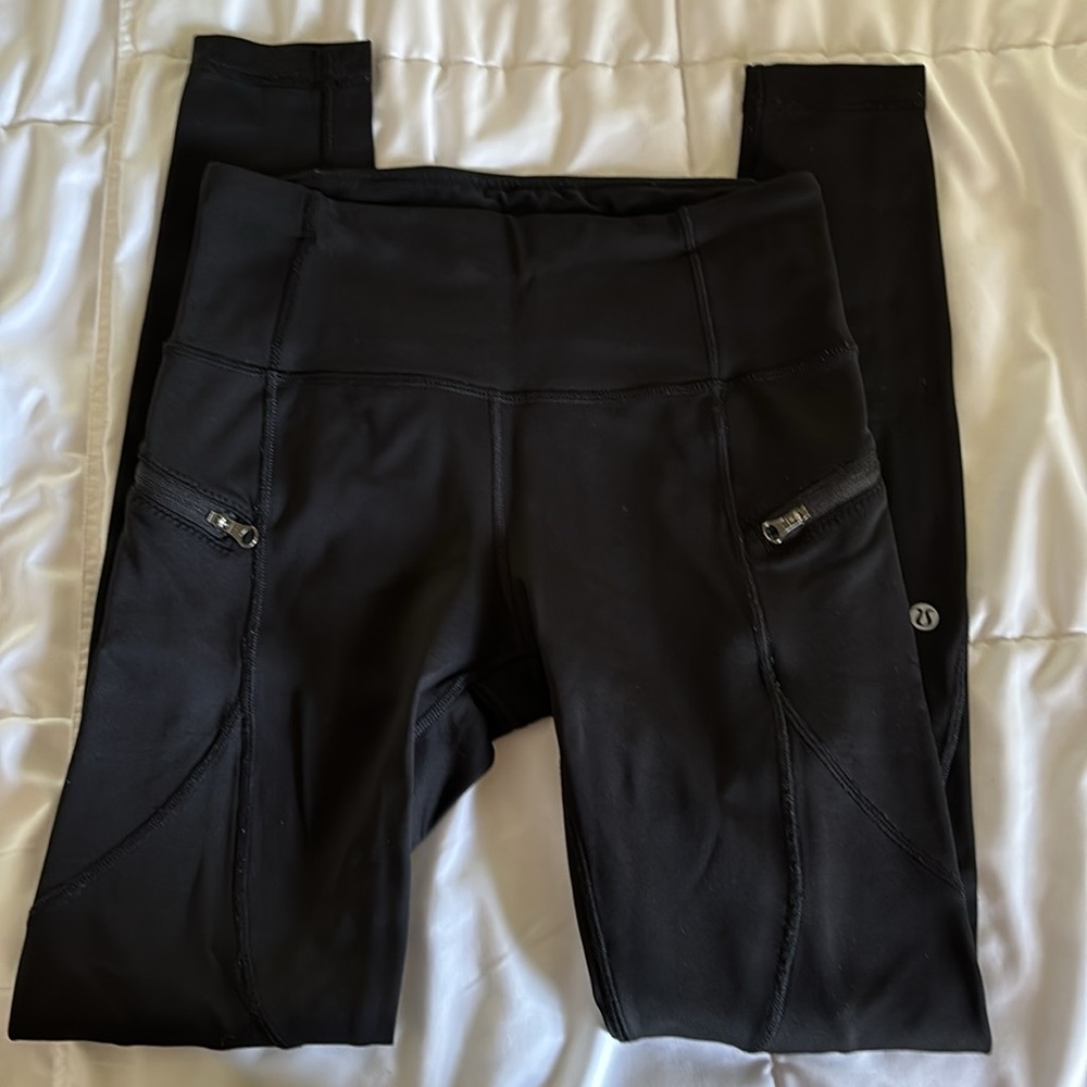 Lululemon cold weather leggings size 6